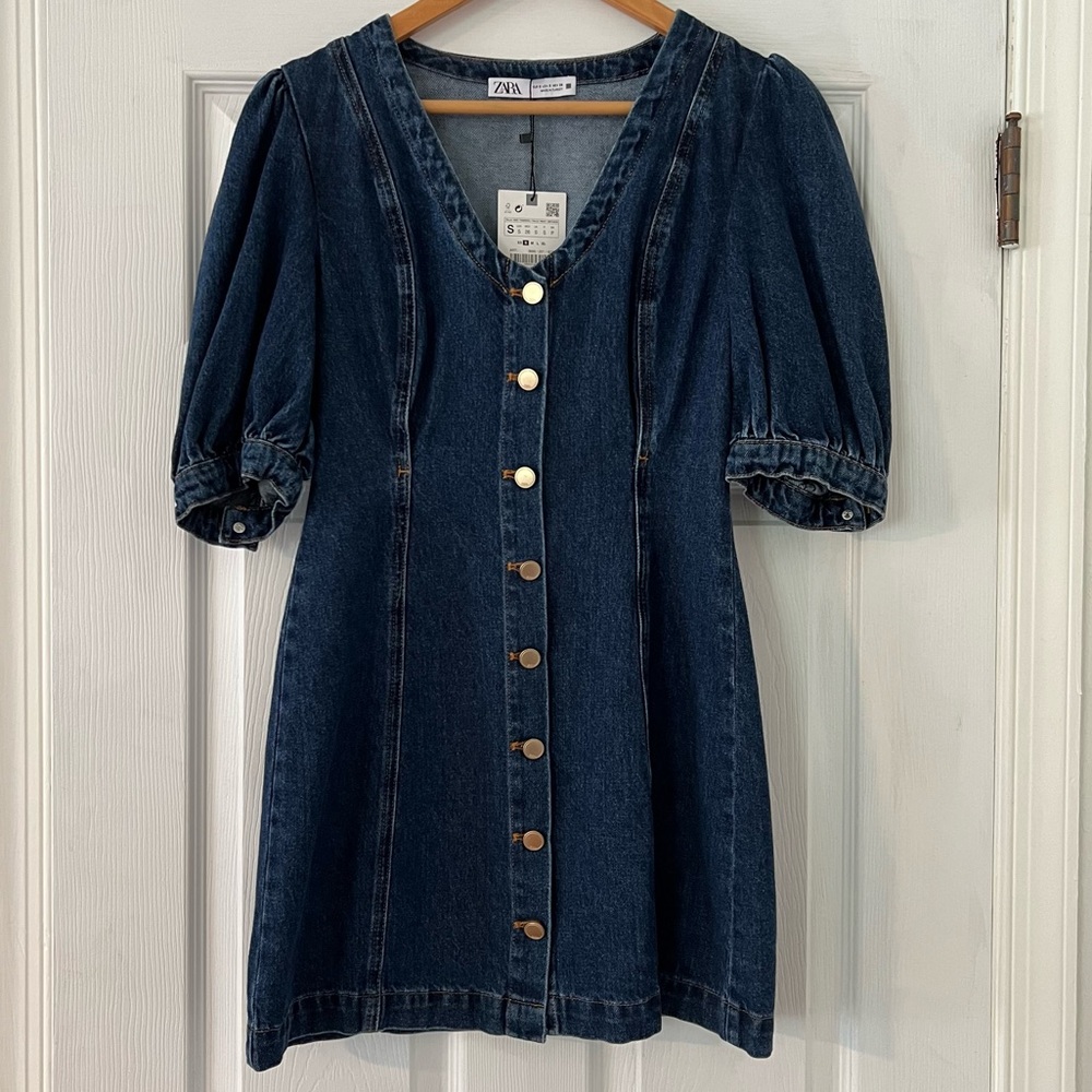 Zara denim dress